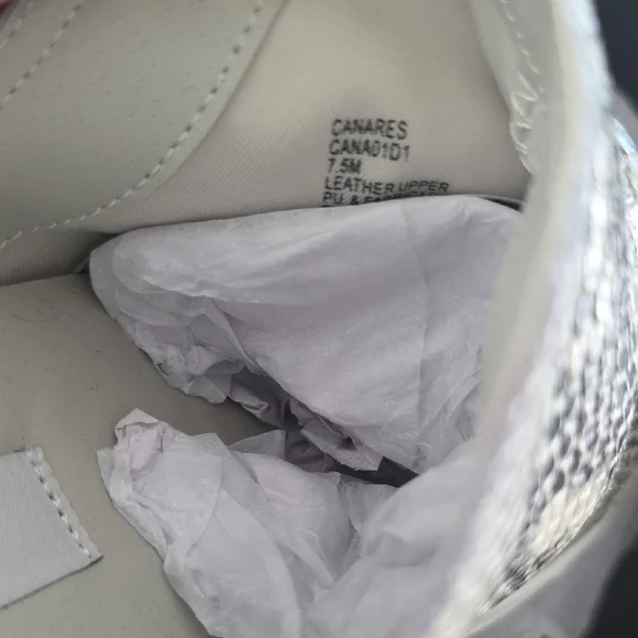 Steven New York Snake Print Sneakers - Black and Gray (NEW) - Picture 4 of 5